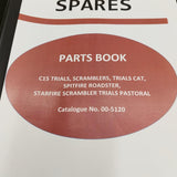 BSA C15 Parts Book Trials/Scrambler 1965