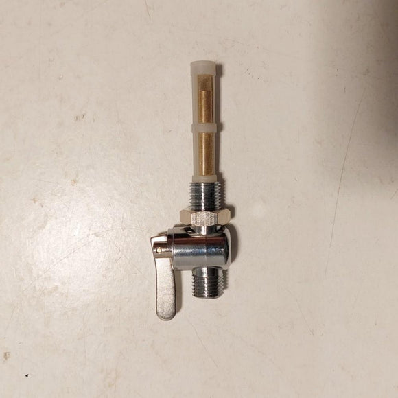 Triumph Petrol Tap with Tube 1/4