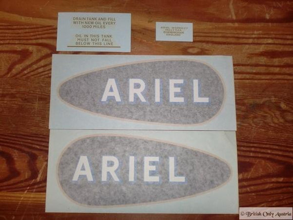 Ariel Transfer/Sticker Set for Slopers & SQ 4 - 1932