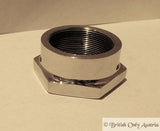 Vincent Steering Head Nut Stainless