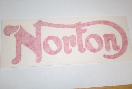 Norton Commando Tank Sticker