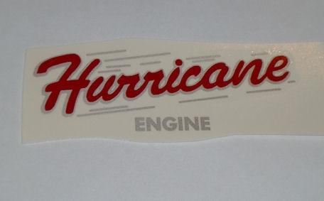 Matchless Hurricane Engine Sticker f. Tank Top 1960's