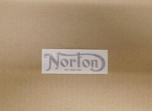 Norton Regd. Trade Mark Sticker