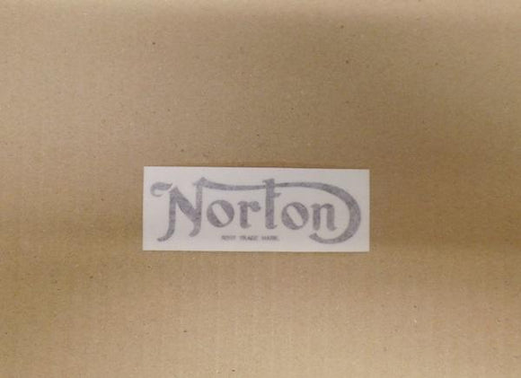 Norton Regd. Trade Mark Sticker