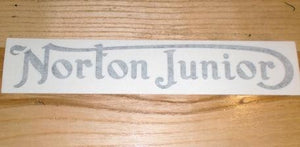 Norton Junior Tank Sticker 1929