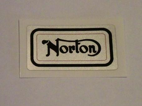 Norton Sticker for Rotary Handlebars