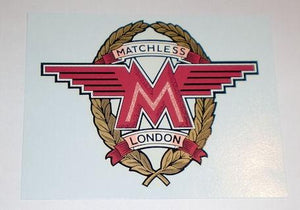 Matchless Transfer for Oil Tank 1962-65.Large.