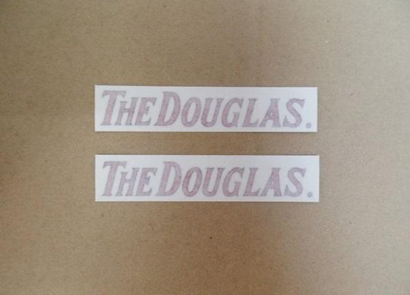 The Douglas, Tank Sticker 1909/13 /Pair