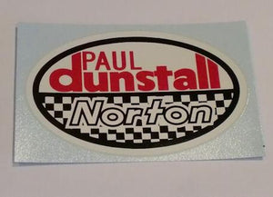 Paul Dunstall Norton Tank Transfer 1969