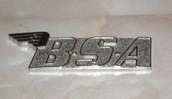 BSA A65 Petrol Tank Badge Chrome
