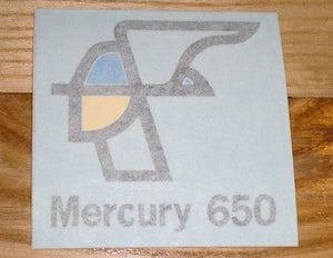 Norton Mercury 650 Tank Top Sticker 1969-70