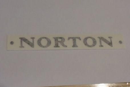 Norton Tank Sticker 1913