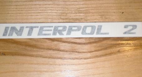Norton Interpol 2 Sticker for Side Panel 1983/93