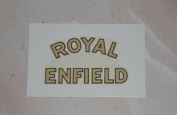 Royal Enfield rear Mudguard Transfer 1945 on