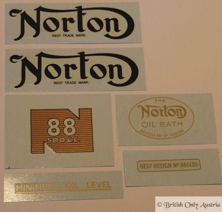 Norton Model 88 1952-53 Transfer Set