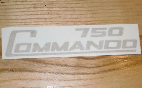 Norton Commando 750 Tank Sticker