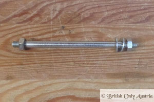 AJS/Matchless Stud with Nuts and Washers 4.5/8" x 1/4"