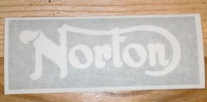 Norton Stencil Sticker for Seat (Fabric Paint required)