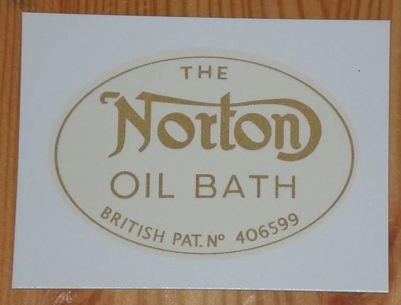 Norton Transfer Oilbath to Chaincase 1934