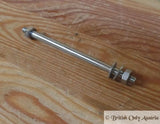 AJS/Matchless Stud with Nuts and Washers 4.5/8" x 1/4"