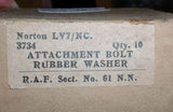 Norton Attachment Bolt Rubber Washer