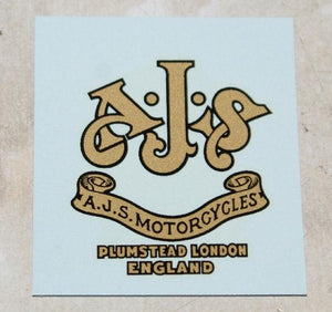 AJS Transfer for Headstock 1931/39