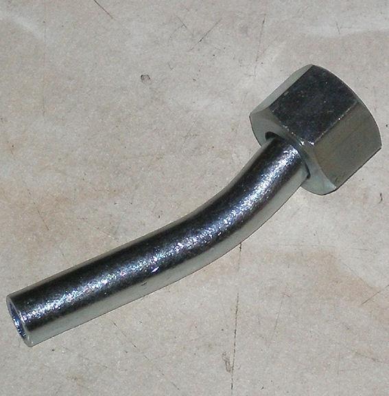 Fuel Pipe - Obtuse 25° with Nut