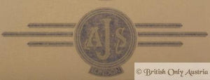 AJS Sticker f. Side Panel 1961-62