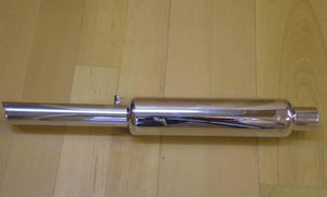AJS/Matchless Silencer 350/500 cc 1936-48 1 3/4" with some damage