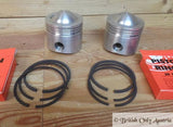 AJS/Matchless 650cc Twin Pistons/Pair.+060
