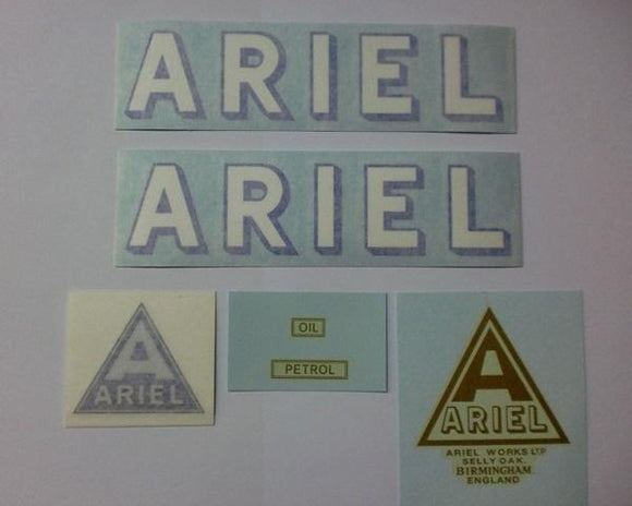 Ariel Transfer/Sticker Set 1928