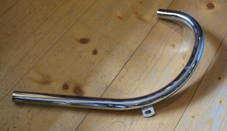 AJS/Matchless 16M, G3LS 350cc Exhaust Pipe 1 1/2