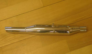 AJS/Matchless Single Cylinder Silencer 16MS, G3LS 1 1/2" - 38 mm 350 cc Swinging Arm -54