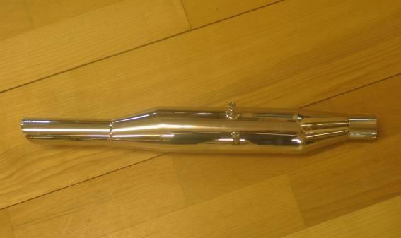 AJS/Matchless Single Cylinder Silencer 16MS, G3LS 1 1/2