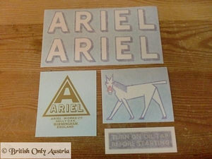 Ariel Transfer/Sticker Set 1929