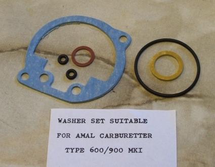 Amal Gasket Set f. Carburettor/Flange 600/900/930 MKI Concentric 626.624