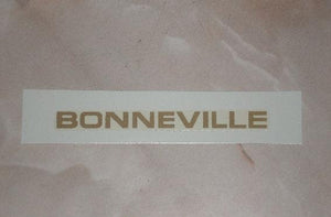 Triumph Bonneville Transfer for Panel 1970/72