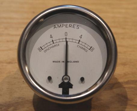 Ammeter/Amperemeter Lucas Replica 6V 2