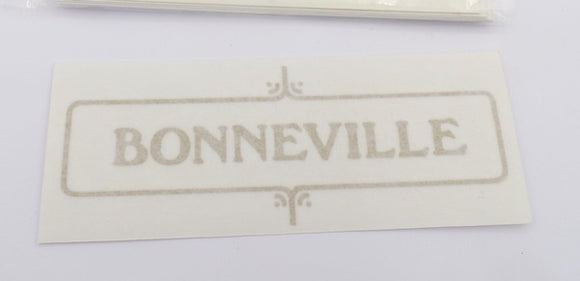 Triumph Bonneville Sticker for Panel 1970's