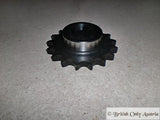 BSA C15, B40. 17T. Gearbox Sprocket