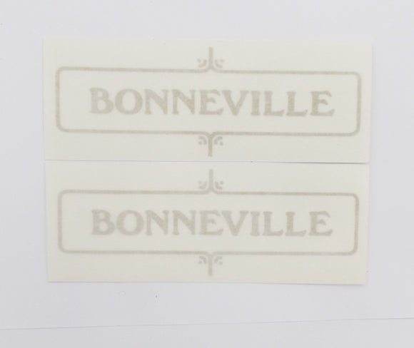 Triumph Bonneville Sticker for Panel 1970's Pair