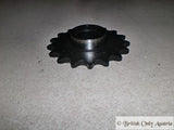 BSA B25, B44, B50 Gear Box Sprocket 17 T.