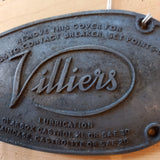 Villiers Engine Badge used
