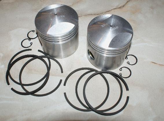 AJS/Matchless Pistons/Pair 500cc Twin +020 -1955