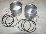 AJS/Matchless Pistons/Pair 500cc Twin +040 -1955