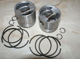 AJS/Matchless Pistons/Pair 500cc Twin +040 -1955