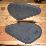 BSA Kneegrip Rubbers 4-hole /Pair