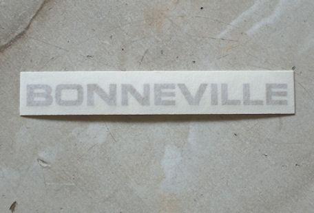 Triumph Bonneville Sticker