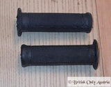 Amal Handlebar rubbers. Classic 7/8" + 1" x 115mm Replica /Pair, closed end