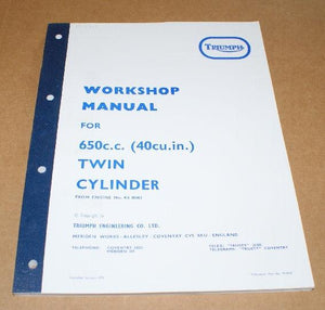 Triumph Workshop Manual T120 1971-on